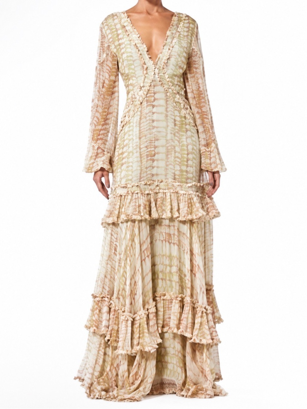 Alexis Rain Sage Gown